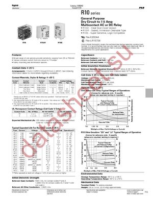 R10-E1X2-V185 datasheet  